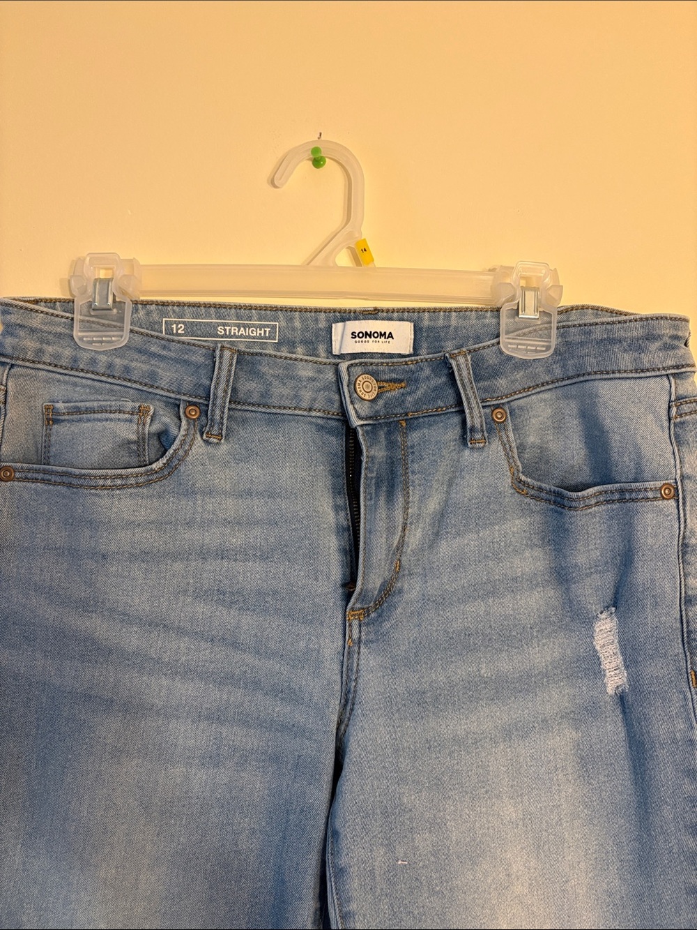 Sonoma Light Wash Straight-Leg Women’s Jeans